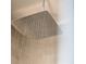 Close-up of a modern rainfall shower head at 1305 W Lake Mary Blvd, Lake Mary, FL 32746