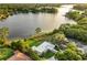 Bird's-eye view of house near the lake at 1305 W Lake Mary Blvd, Lake Mary, FL 32746