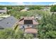 Aerial view of a house with solar panels on the roof at 2938 Daybreak Dr, Orlando, FL 32825