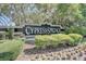 Cypress Springs community entrance sign with landscaping at 2938 Daybreak Dr, Orlando, FL 32825