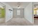 Spacious bedroom with ceiling fan and neutral wall colors at 2938 Daybreak Dr, Orlando, FL 32825