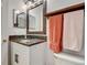 Clean bathroom with granite countertop and updated fixtures at 2938 Daybreak Dr, Orlando, FL 32825