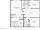 Two-story home floor plan, second floor at 2938 Daybreak Dr, Orlando, FL 32825