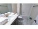 Clean bathroom with a tub, toilet, and vanity at 2965 Fable St, Kissimmee, FL 34746