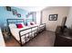 Bedroom with twin beds, themed decor, and TV at 2965 Fable St, Kissimmee, FL 34746