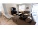 Spacious living room with comfortable sectional sofa and large TV at 2965 Fable St, Kissimmee, FL 34746