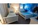 ' bedroom with twin beds and Frozen mural, creating a fun and playful atmosphere at 2965 Fable St, Kissimmee, FL 34746
