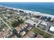 Aerial view showing the property's location near the beach at 59 Chippingwood Ln, Ormond Beach, FL 32176