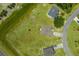 Aerial view of homes and empty lot at 139 Columbia Dr, Kissimmee, FL 34759