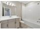 Bathroom with single vanity and shower/tub combo at 7521 Laureate Blvd # 5304, Orlando, FL 32827