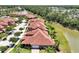 Community overview, showcasing lakefront property and lush landscaping at 3587 Casalta Cir, New Smyrna Beach, FL 32168