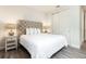 King size bed with updated decor at 1136 Castle Pines Ct, Reunion, FL 34747