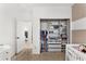 Spacious bedroom closet with shelving and drawers at 3846 Cabo Rojo Dr, Saint Cloud, FL 34772