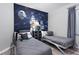 Two twin beds in a themed bedroom with a Star Wars mural at 5204 Oakbourne Ave, Davenport, FL 33837