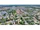 Aerial view showing home's location in a residential neighborhood at 5204 Oakbourne Ave, Davenport, FL 33837