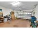 Attached garage with ample storage space at 4319 Dinner Lake Blvd, Lake Wales, FL 33859
