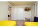 Twin bedroom with a Minion theme, TV, and a small table at 4611 Terrasonesta Dr, Davenport, FL 33837