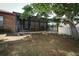 Large backyard with shed and mature trees at 2037 Apricot Dr, Deltona, FL 32725