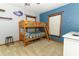 Bedroom with bunk beds and space for a desk at 2037 Apricot Dr, Deltona, FL 32725