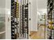 Well-appointed wine cellar with ample space for storing your favorite vintages at 4029 Isabella Cir, Windermere, FL 34786