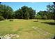 Large backyard with mature trees and a grassy area at 1879 Lake Emma Rd, Longwood, FL 32750