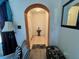 Small entryway with decorative fountain at 7313 Cabor Ct, Orlando, FL 32818