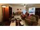 Living room with tiled floors and comfy furniture at 7313 Cabor Ct, Orlando, FL 32818