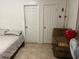 Bedroom with a double bed and ample closet space at 7313 Cabor Ct, Orlando, FL 32818