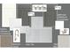 Kitchen, bathroom, and bedroom design details with flooring options at 2993 Water Clover Ct, Apopka, FL 32712