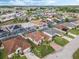 Community overview, showcasing houses near a lake at 442 Ella Mae Dr, Davenport, FL 33897