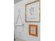 Close up of kitchen wall decor, including framed botanical prints at 200 Maitland Ave # 20, Altamonte Springs, FL 32701