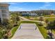 Sand volleyball court with surrounding landscape at 2956 Salted Rim Rd, Kissimmee, FL 34747