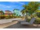 Private patio with lounge chairs, great for relaxing at 2956 Salted Rim Rd, Kissimmee, FL 34747