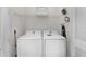 Convenient laundry room with washer and dryer, offering in-unit laundry facilities at 2956 Salted Rim Rd, Kissimmee, FL 34747