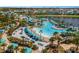 Resort-style pool with expansive sundeck and cabanas at 2956 Salted Rim Rd, Kissimmee, FL 34747