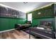 bedroom with twin-size beds and jungle theme at 5300 Oakbourne Ave, Davenport, FL 33837