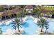 Large resort-style pool with surrounding lounge chairs at 5300 Oakbourne Ave, Davenport, FL 33837