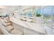 Modern bar with white quartz countertop and ocean views at 2545 S Atlantic Ave # 2107-2108, Daytona Beach Shores, FL 32118