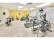 Fitness center with cardio and weight equipment at 2545 S Atlantic Ave # 2107-2108, Daytona Beach Shores, FL 32118