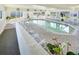 Indoor heated pool with ocean view at 2545 S Atlantic Ave # 2107-2108, Daytona Beach Shores, FL 32118