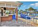 Poolside bar with counter seating and a relaxing atmosphere at 4270 Lana Ave, Davenport, FL 33897