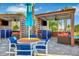 Relax under a shaded cabana with comfortable seating at 4270 Lana Ave, Davenport, FL 33897
