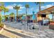 Enjoy resort-style amenities with shaded seating and TVs at 4270 Lana Ave, Davenport, FL 33897