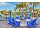 Enjoy evenings by the fire pit with comfortable seating at 4270 Lana Ave, Davenport, FL 33897
