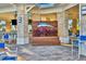 Community bar area with a large marlin decoration at 4270 Lana Ave, Davenport, FL 33897