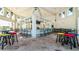 Community pool area features a bar with casual seating at 2726 Oxymoron Way, Kissimmee, FL 34746