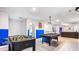 Spacious game room featuring a pool table and foosball table at 3020 Mahalo Dr, Davenport, FL 33897