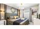 Elegant bedroom with a king-size bed and modern decor at 3020 Mahalo Dr, Davenport, FL 33897