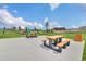 Community picnic area with tables and grassy space at 5115 Lake Hamlin Trl, Winter Garden, FL 34787