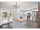 Modern kitchen with stainless steel appliances and kitchen island at 603 Antilla Ave, Altamonte Springs, FL 32714